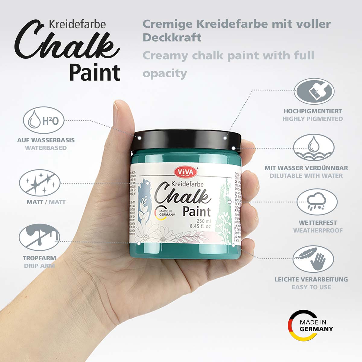 Chalk Paint_GreenPetrol_Vorteile